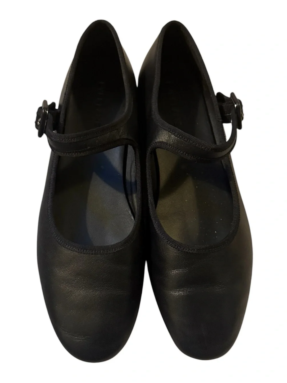 Everlane Black Mary Jane Flats with Buckle Strap - Picture 3 of 3